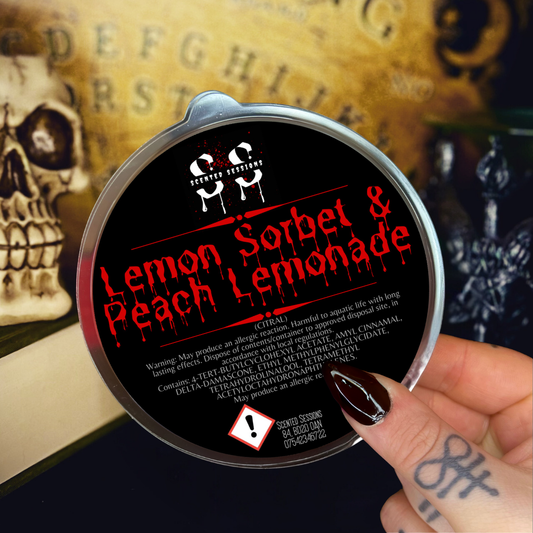 Lemon Sorbet & Peach Lemonade